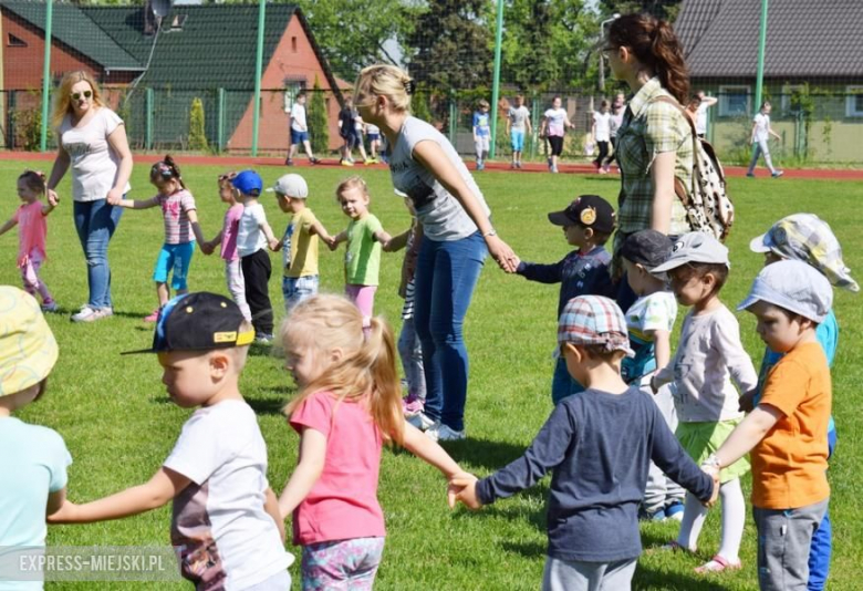 Przedszkolaki wzięły udział w maratonie