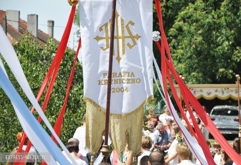 Procesja Bożego Ciała w Krynicznie