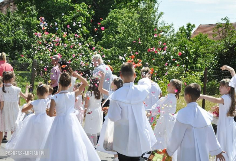 Procesja Bożego Ciała w Krynicznie