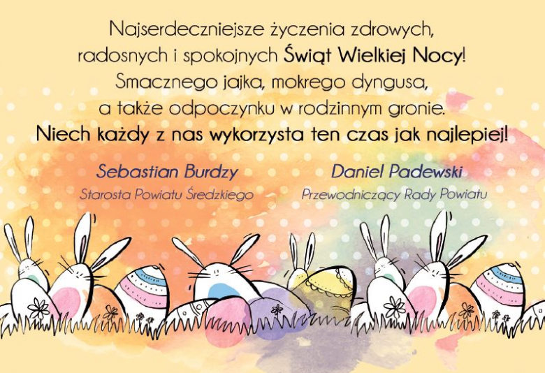 Życzenia z okazji Świąt Wielkanocnych