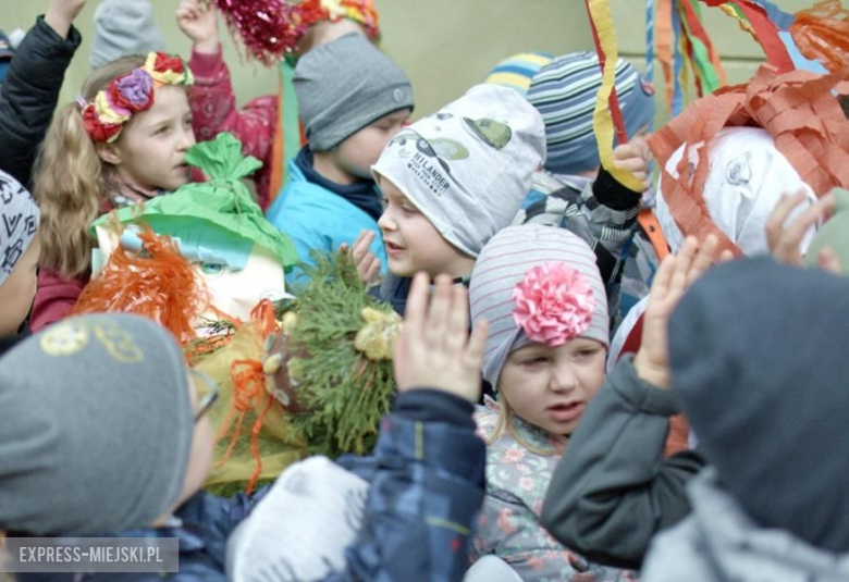 Pochód przedszkolaków w Środzie Śląskiej