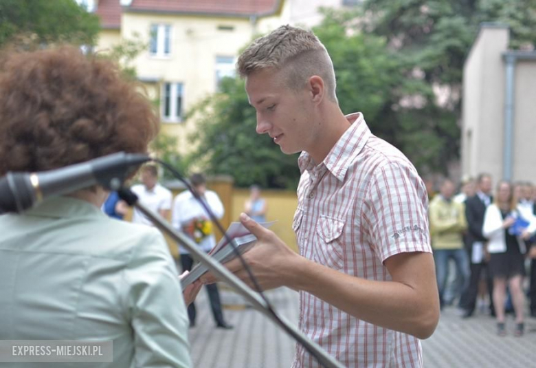 Wręczenie nagród dla najlepszych uczniów