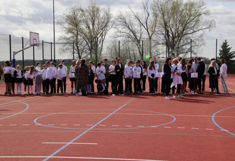 Otwarcie nowego boiska w Ujeździe Górnym