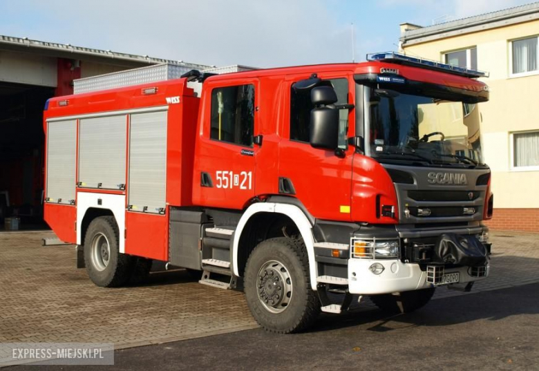 Nowy wóz strażaków