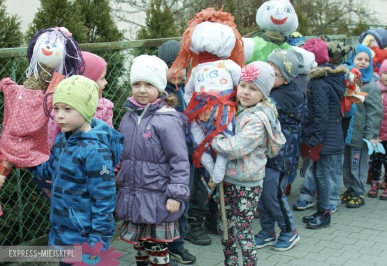 Pochód przedszkolaków w Środzie Śląskiej