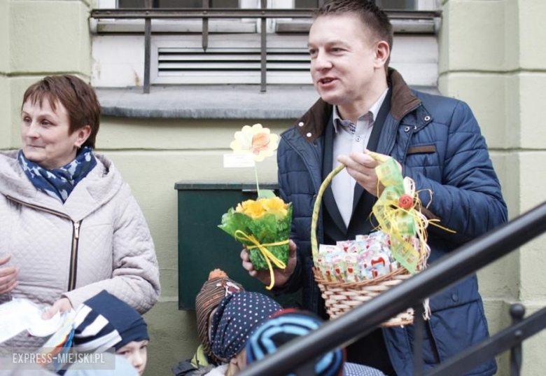 Pochód przedszkolaków w Środzie Śląskiej