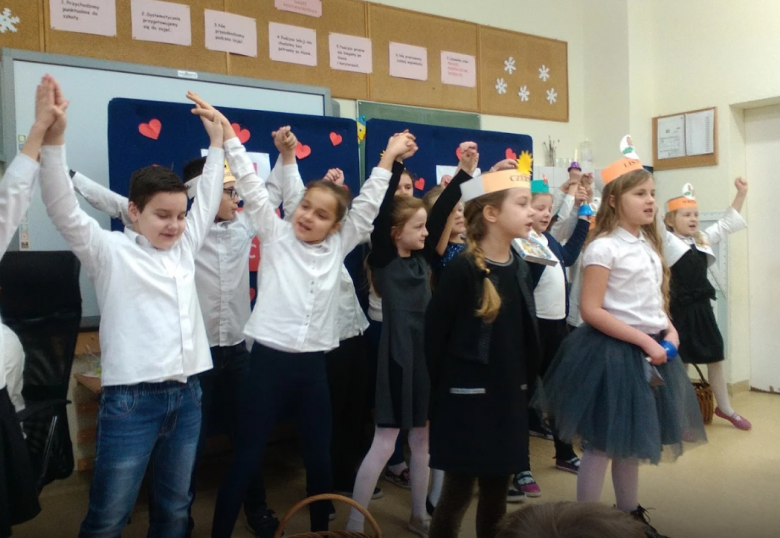 Święto babci i dziadka w szkole podstawowej w Miękini