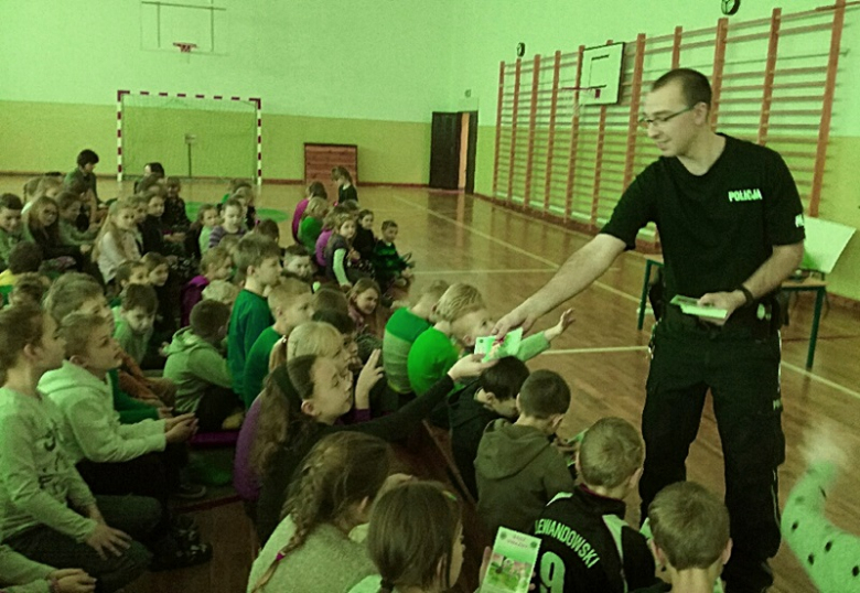 Spotkania policjantów z uczniami