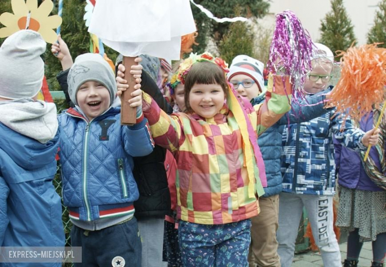 Pochód przedszkolaków w Środzie Śląskiej