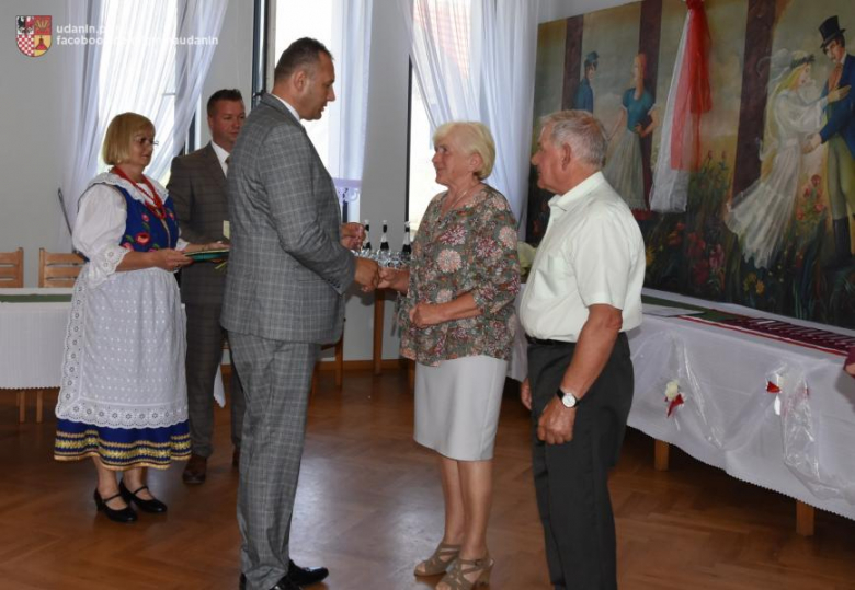 Złote gody Mieszkańców gminy Udanin