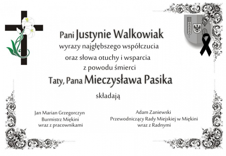 Wyrazy głębokiego współczucia