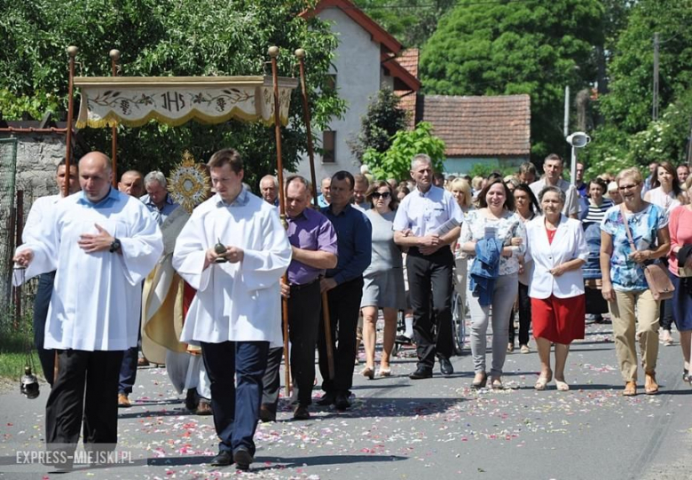 Procesja Bożego Ciała w Krynicznie