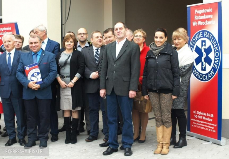 Otwarcie pogotowia ratunkowego w Środzie Śląskiej