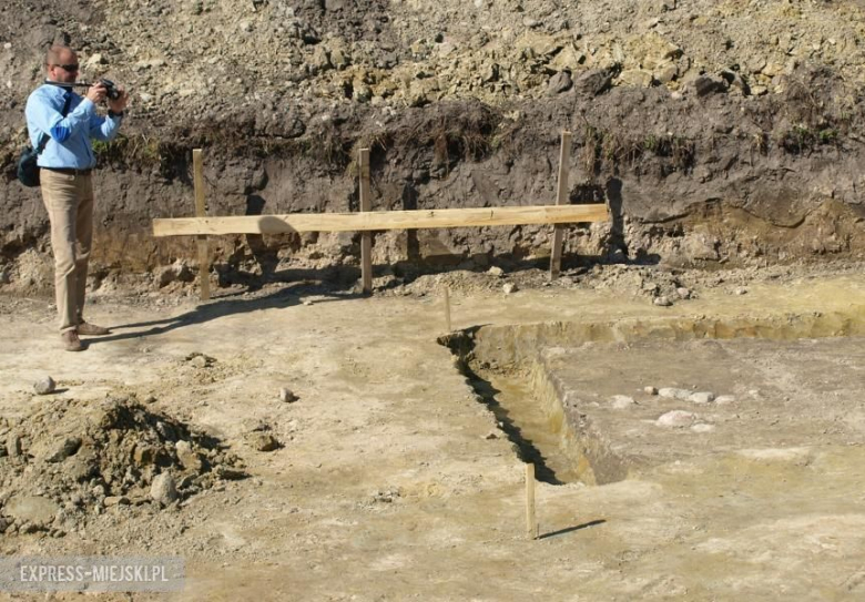 Odkrycie archeologiczne na ul. Mostowej w Środzie Śląskiej