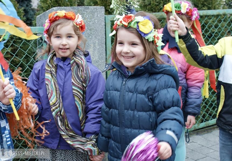 Pochód przedszkolaków w Środzie Śląskiej