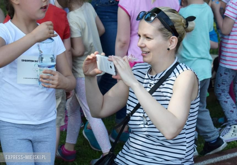 Przedszkolaki wzięły udział w maratonie