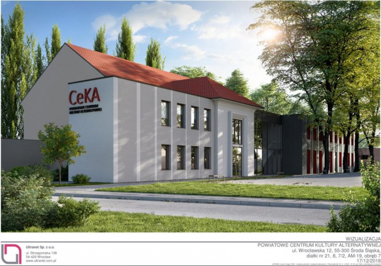 Projekt Centrum Kultury Alternatywnej w Środzie Śląskiej