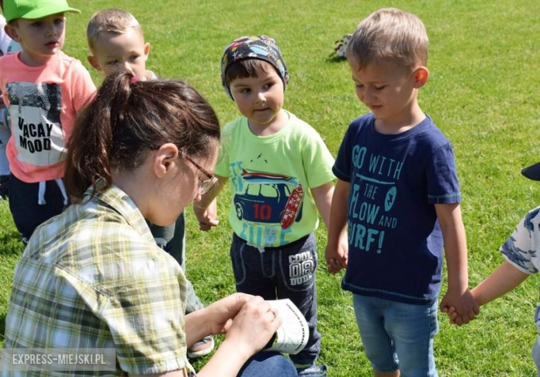 Przedszkolaki wzięły udział w maratonie