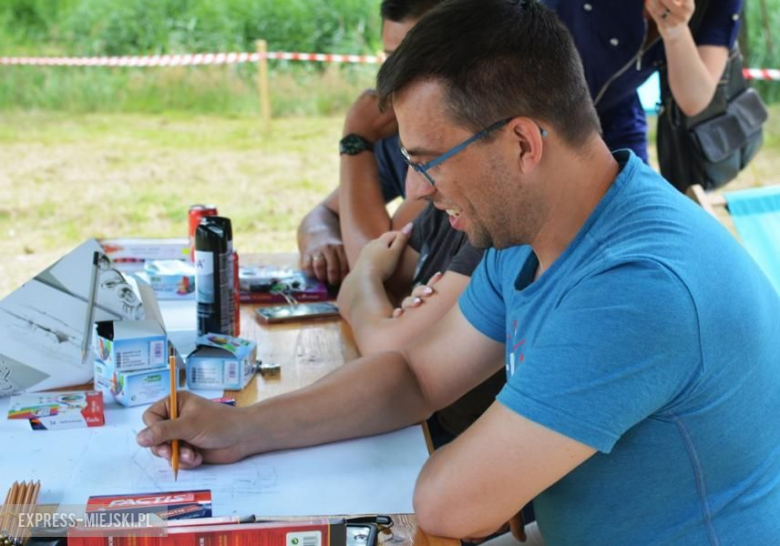 Plener malarski w Gałowie