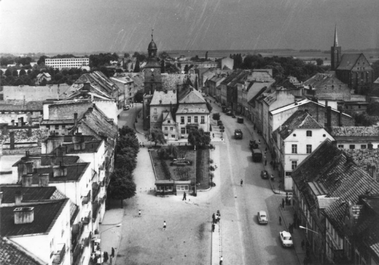 Widok z wieży przy kościele św. Andrzeja