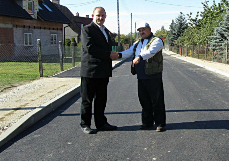 Nowa droga w Mazurowicach