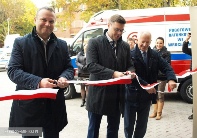 Otwarcie pogotowia ratunkowego w Środzie Śląskiej