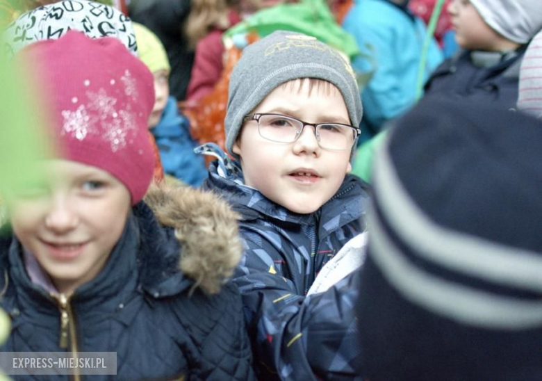 Pochód przedszkolaków w Środzie Śląskiej