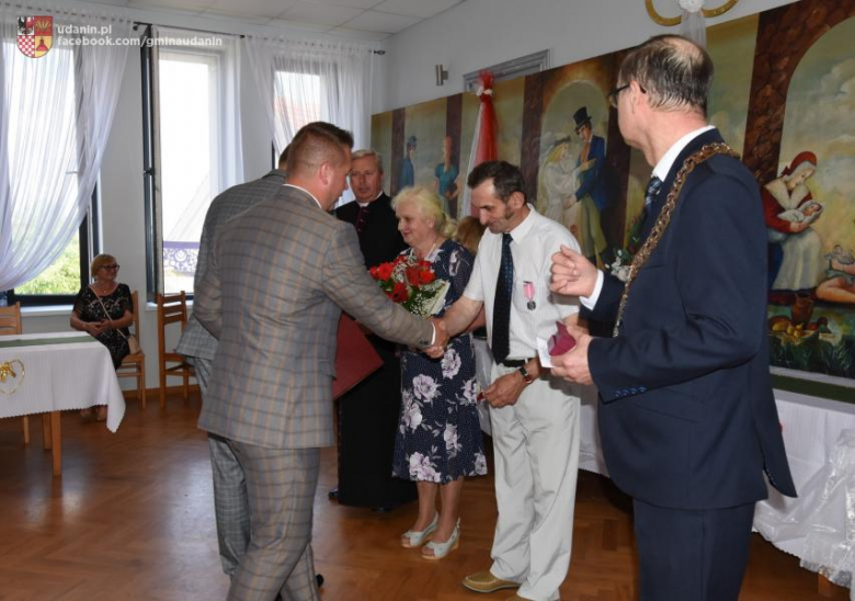 Złote gody Mieszkańców gminy Udanin