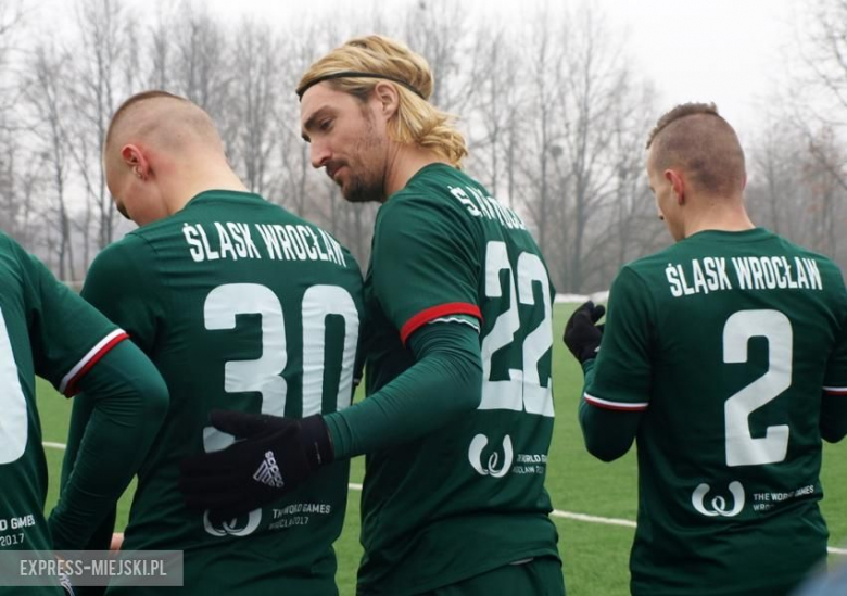 Mecz WKS Śląsk Wrocław w Środzie Ślaskiej