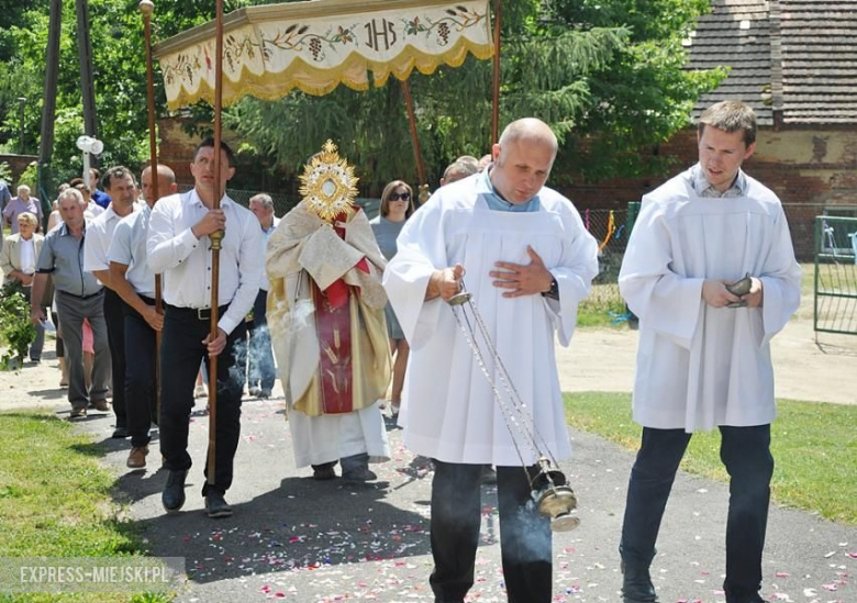 Procesja Bożego Ciała w Krynicznie