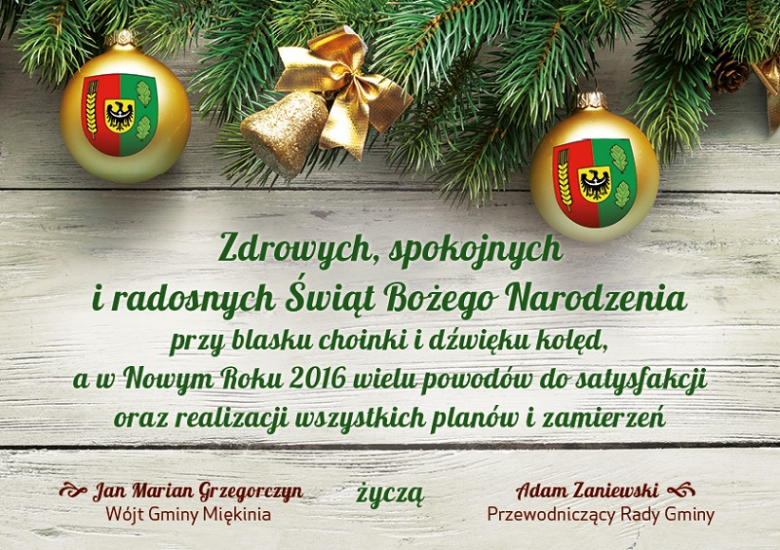 Życzenia świąteczne