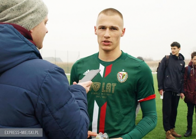 Mecz WKS Śląsk Wrocław w Środzie Ślaskiej