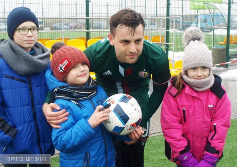 Mecz WKS Śląsk Wrocław w Środzie Ślaskiej