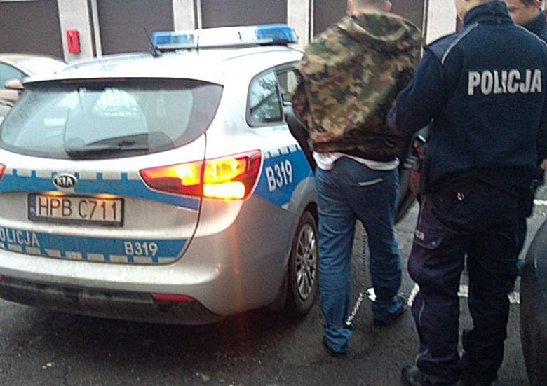 Zatrzymanie 31-latka w Środzie Śląskiej