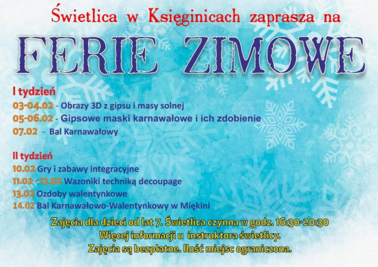 Ferie Zimowe