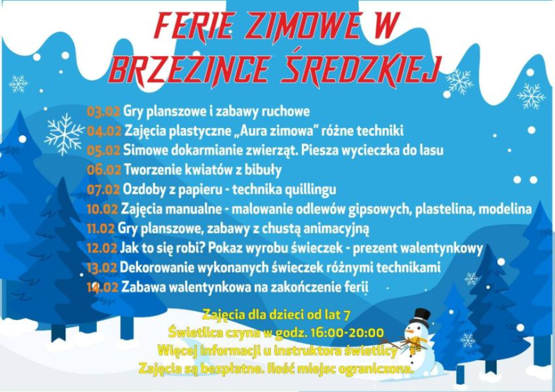 Ferie Zimowe