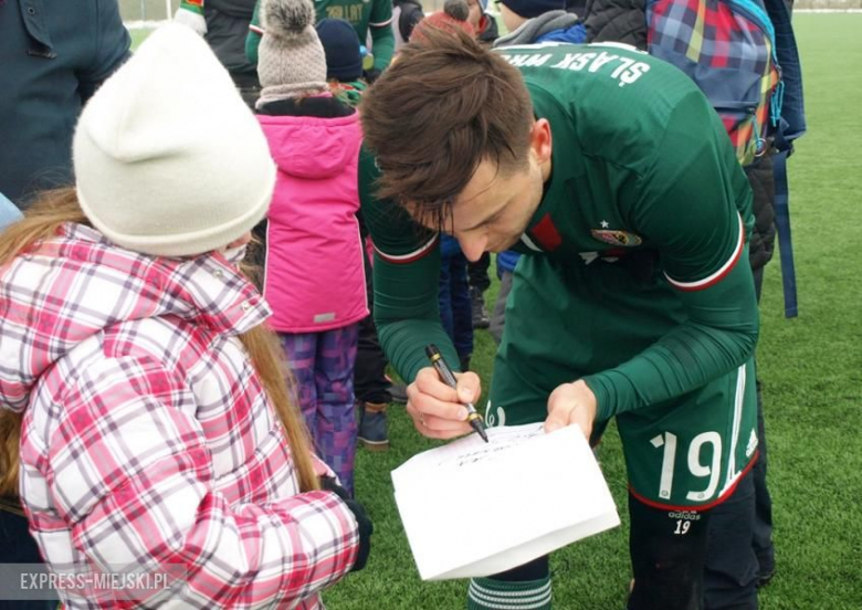 Mecz WKS Śląsk Wrocław w Środzie Ślaskiej