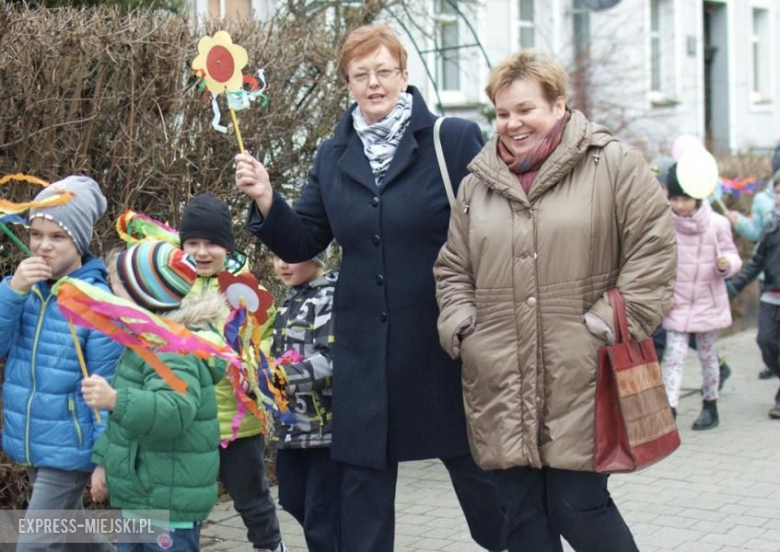 Pochód przedszkolaków w Środzie Śląskiej