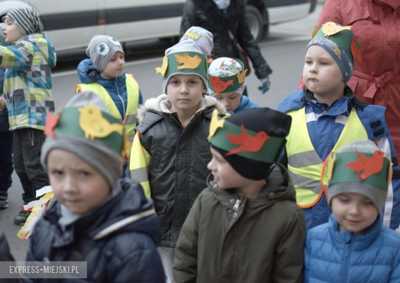Pochód przedszkolaków w Środzie Śląskiej