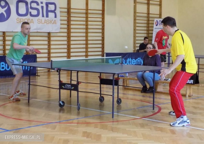 Wiosenny Turniej Tenisa Stołowego w Środzie Śląskiej