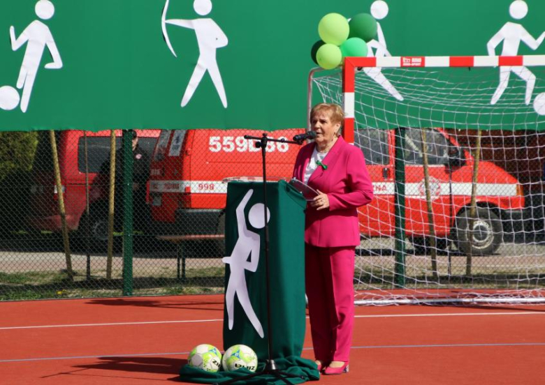 Otwarcie nowego boiska w Ujeździe Górnym