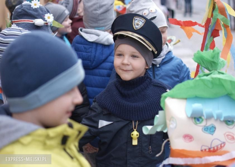 Pochód przedszkolaków w Środzie Śląskiej