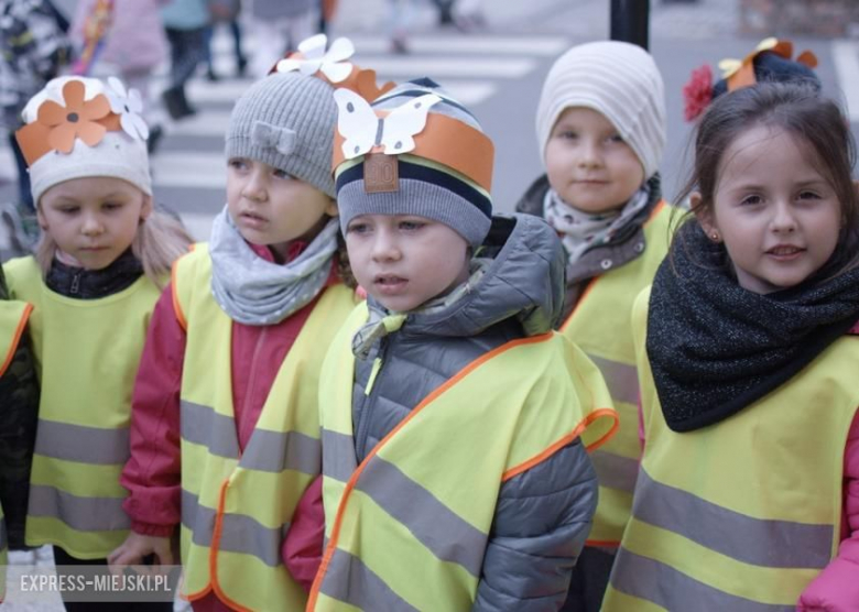 Pochód przedszkolaków w Środzie Śląskiej