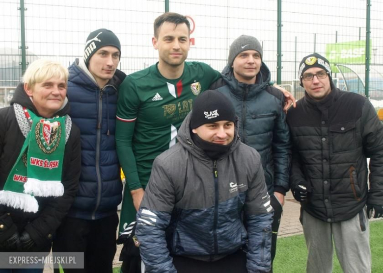 Mecz WKS Śląsk Wrocław w Środzie Ślaskiej