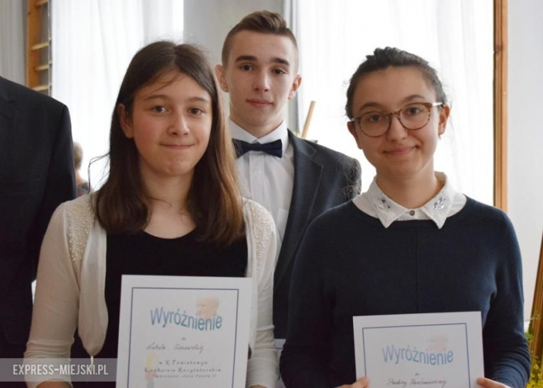 Konkurs recytatorski w średzkim gimnazjum