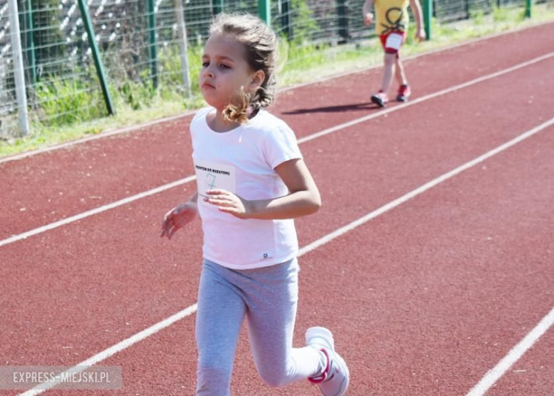 Przedszkolaki wzięły udział w maratonie