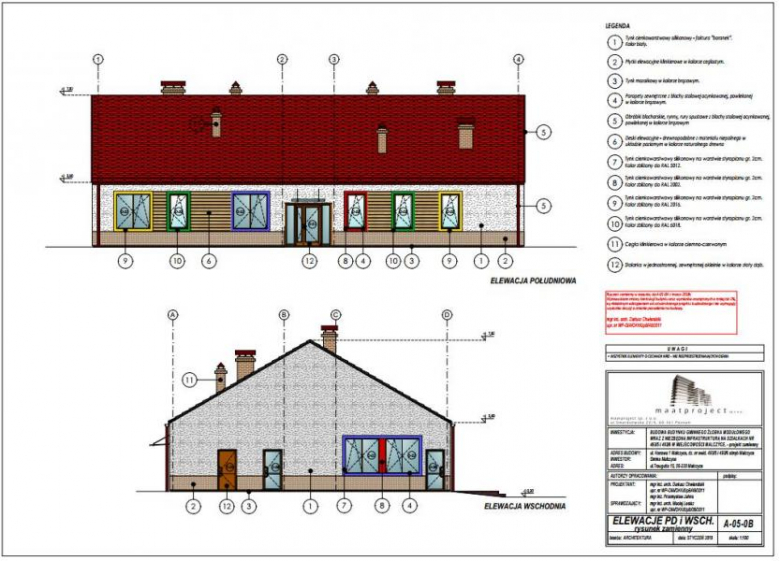 Projekt nowego budynku żłobka