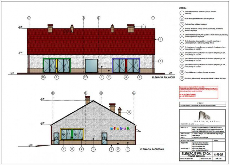 Projekt nowego budynku żłobka