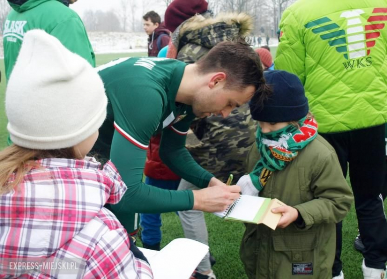 Mecz WKS Śląsk Wrocław w Środzie Ślaskiej