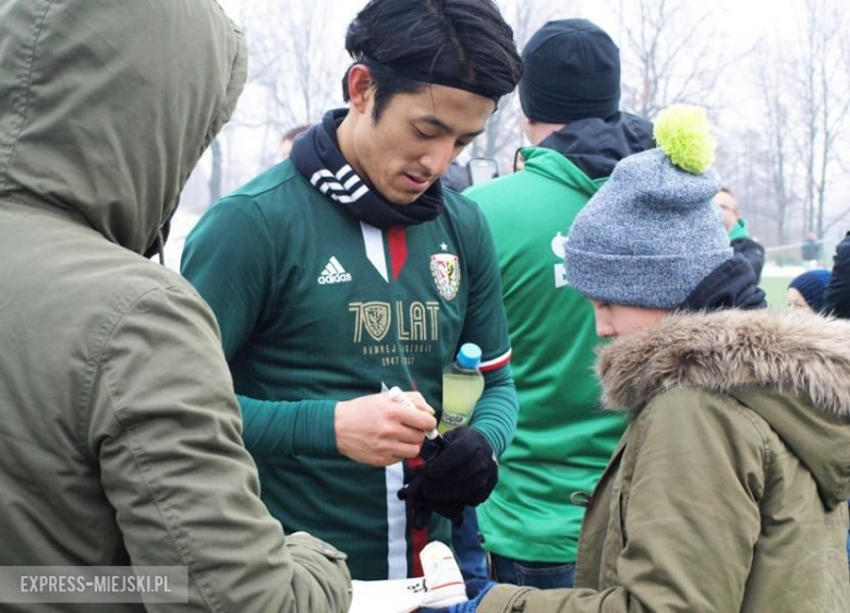 Mecz WKS Śląsk Wrocław w Środzie Ślaskiej